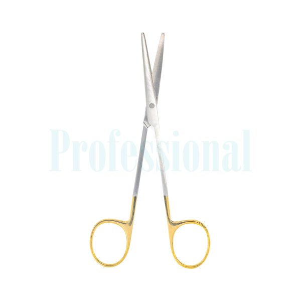 Professional Tc scissors: gold-coloured rings